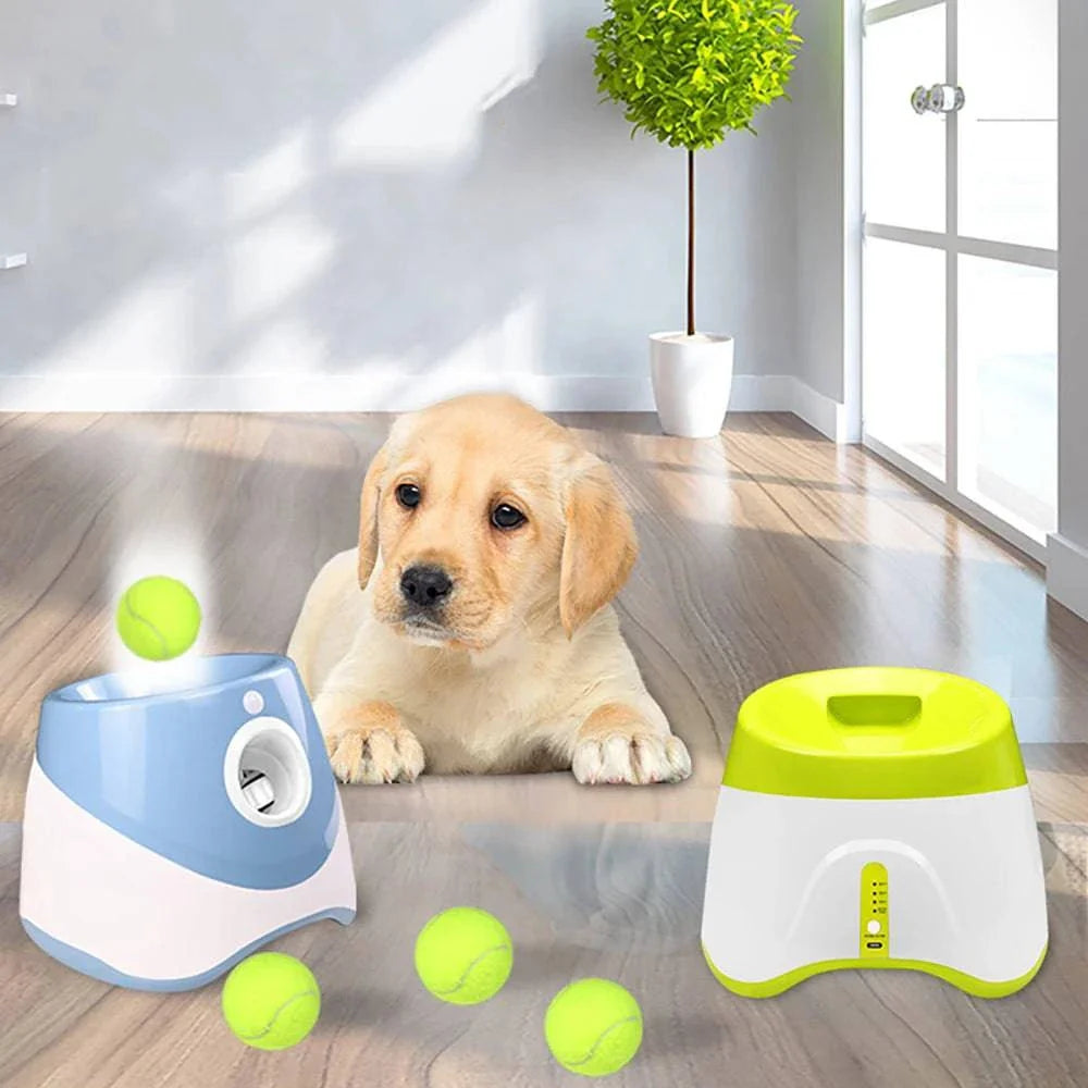 Automatic Tennis Ball Launcher: Interactive Dog Training Toy