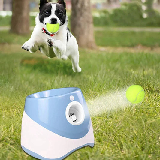 Automatic Tennis Ball Launcher: Interactive Dog Training Toy